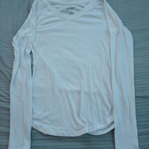 Arizona Jean Co. White Long Sleeve Shirt